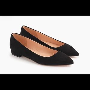 J.Crew Suede Pointy Toe Shoes Size 7 NEW